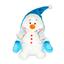 Іграшка Tigres Frosty Сніговик 24 см (ІГ-0168) - мініатюра 1