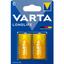 Батарейки Varta Longlife C Bli Alkaline, 2 шт. - мініатюра 1