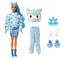 Лялька Barbie Cutie Reveal Зимовий блиск у костюмі хаскі, 30 см (HJL63) - мініатюра 3