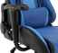 Геймерское кресло GT Racer черное с синим (X-2317 Black/Dark Blue) - миниатюра 11