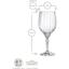 Набір келихів для вина Bormioli Rocco Florian Lucent Blue 535 мл 6 шт. (199419BCG021990) - мініатюра 2