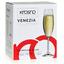 Набір келихів для шампанського Krosno Venezia, скло, 200 мл, 6 шт. (788098) - мініатюра 3
