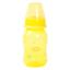 Пляшечка для годування Lindo, вигнута, 125 мл, жовтий (Li 132 жовт) - мініатюра 1