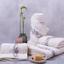 Полотенце для лица Aisha Home Ronesans, махровое, 90х50 см, кремовое (5283-2708201) - миниатюра 1