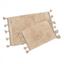 Набір килимків Irya Janel bej, 90х60 см та 60х40 см, бежевий (svt-2000022273817) - мініатюра 1