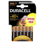Лужні батарейки мізинчикові Duracell 1,5 V ААA LR03/MN2400, 6 шт. (5005618) - мініатюра 1