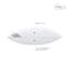 Подушка Ideia Classica Soft 2D, 70х50 см, білий (8-31758) - мініатюра 6