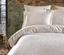 Комплект постельного белья Dantela Vita Parashie krem сатин жаккард евро кремовый (svt-2000022328357) - миниатюра 2