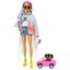 Лялька Barbie Екстра з веселковими косичками (GRN29) - мініатюра 1