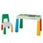 Комплект Poppet Столик Color Green 5 в 1 + Стілець + Подушка на стілець + Набір фломастерів (PP-002G-G) - мініатюра 2