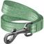 Повідець для собак Waudog Re-cotton, світловідбивний, S, 500х1,5 см, зелений - мініатюра 1