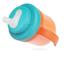 Чашка-непроливайка Baboo Sea Life, із силіконовим носиком, 6+ міс., 200 мл, помаранчева (8-130) - мініатюра 2