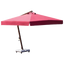 Зонт The Umbrella House квадратный Banana Classic, 3x3 м, красный (80-4040-30/2933/2933) - миниатюра 1