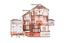 Кукольный дом GoodPlay, с гаражом и подсветкой, розовый (B011) - миниатюра 6