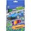 Карандаши цветные Yes Street racing, двусторонние, 18 шт., 36 цветов (290488) - миниатюра 1