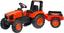 Дитячий трактор Falk 2060AB Kubota на педалях, з причепом, помаранчевий (2060AB) - мініатюра 1