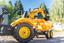 Дитячий трактор на педалях Falk Kubota, з причепом і ковшами, жовтий (2086W) - мініатюра 2