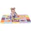 Детский игровой коврик-пазл Baby Great Веселый зоопарк, с бортиком, 122х122 см (GB-M129А2E) - миниатюра 4