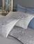 Комплект постельного белья Dantela Vita Alya gri сатин с вышивкой семейный серый (svt-2000022323598) - миниатюра 3