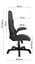 Геймерское кресло GT Racer черное с серым (X-2656 Black/Gray) - миниатюра 14