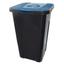 Контейнер для мусора Keeeper, 50 л, черный синим (905667) - миниатюра 1