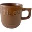 Чашка Limited Edition Chillout 240 мл коричневая (YF6034-2) - миниатюра 1