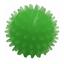 Іграшка для собак Fox М'яч із шипами, з ароматом ванілі, 6 см, зелена - мініатюра 1
