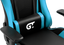 Геймерское детское кресло GT Racer черное с синим (X-5934-B Kids Black/Blue) - миниатюра 9