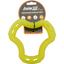 Игрушка для собак AnimAll Fun AGrizZzly Кольцо шестисторонное желтая 15 см - миниатюра 1