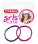 Набір резинок для волосся Titania, рожевий і фіолетовий, 12 шт. (7994 GIRL) - мініатюра 1
