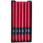 Свічка Pragnis, 2,2х27 см, 12 шт., червоні (H2227-125) - мініатюра 1