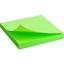 Блок бумаги с клейким слоем Axent 75x75 мм 80 листов неоновый зеленый (2414-12-A) - миниатюра 1