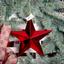 Новогодняя игрушка Novogod'ko Звезда 30 см глянцевая красная (974088) - миниатюра 2