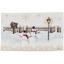 Салфетка гобеленовая с велюром Прованс Праздничный дом 50х30 см (31356) - миниатюра 1