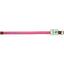 Нашийник одинарний Lucky Pet Melange, світловідбивний, 37-52х2,5 см, рожевий - мініатюра 2