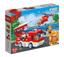 Конструктор BanBao Пожежники Пожежне авто та гелікоптер, 353 елементів (7126) - мініатюра 1