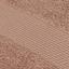 Рушник махровий Home line, з бордюром, 90х50 см, світло-коричневий (161675) - мініатюра 2