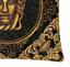 Подушка декоративна Прованс Arte di lusso-1, 45х45 см, чорний із золотим (25627) - мініатюра 2