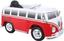 Электромобиль Rollplay Микроавтобус VW bus T2 12V RC, на радиоуправлении, красный (39212) - миниатюра 2