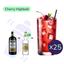 Коктейль Cherry Highball (набор ингредиентов) х25 на основе Boomsma Herbal Liqueur - миниатюра 1