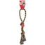 Іграшка для собак Camon мотузка з 2 вузлами та петлею-ручкою, 41 см - мініатюра 1