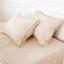 Комплект постельного белья MirSon Natural Linen Amalia лен семейный оранжево-розовый (2200008248765) - миниатюра 4