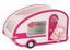 Транспорт для кукол Lori Кемпер на колесах, белый с розовым (LO37011Z) - миниатюра 1