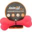 Игрушка для собак AnimAll Fun AGrizZzly Кость коралловая 12 см - миниатюра 1