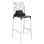 Барный стул Papatya X-Treme Ego-Rock, серый с белым (4820128120321) - миниатюра 1