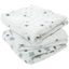Рушник Aden + Anais Twinkle, муслин, 70х70 см, білий , 3 шт. (AA-7203G) - мініатюра 1