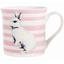 Чашка Lefard Pretty Rabbit, 350 мл, білий з рожевим (922-019) - мініатюра 1