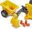 Трактор-навантажувач Ecoiffier Максі для катання малюка з причепом (7850) - мініатюра 3