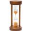 Песочные часы настольные Стеклоприбор 4-22, 10 минут, коричневые (300580) - миниатюра 1