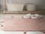 Набір килимків Irya Esty gul kurusu, 90х60 см і 60х40 см, світло-рожевий (svt-2000022273725) - мініатюра 2